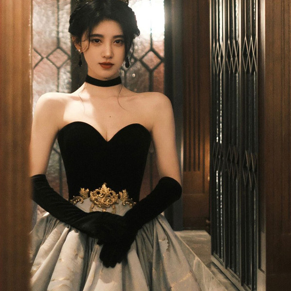 ชุดราตรี ชุดออกงาน ดีไซน์หรู แบรนด์ Angel