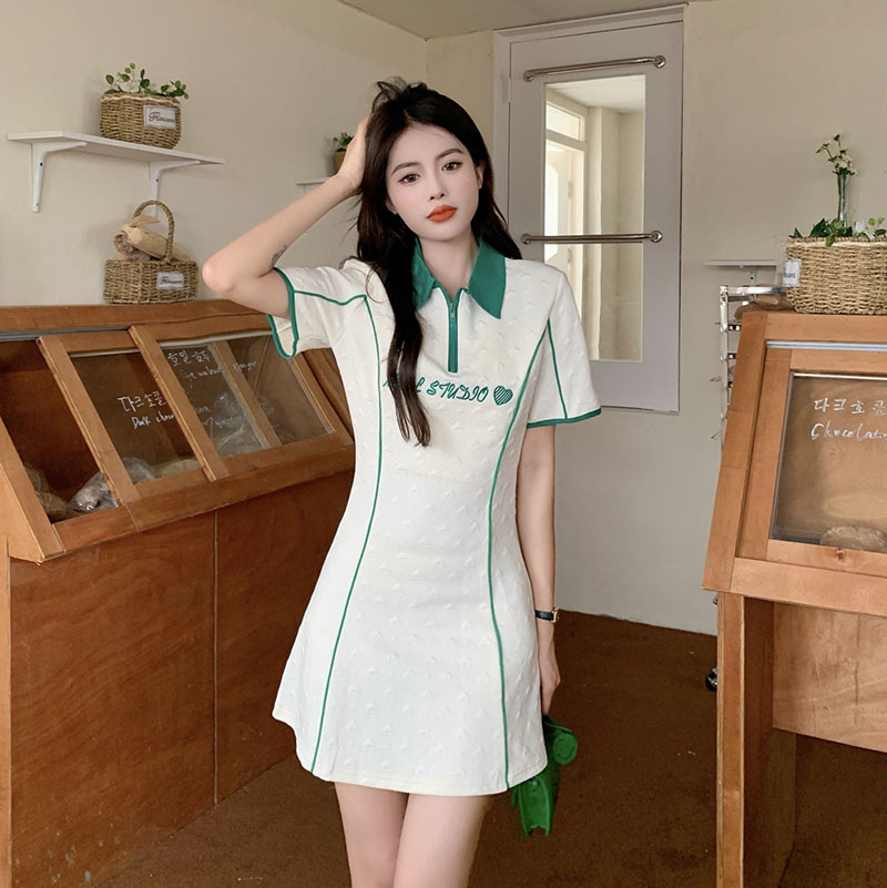 เดรสวัยรุ่น-เดรสคนอ้วนวัยรุ่น L-4XL(อก38-46 นิ้ว)