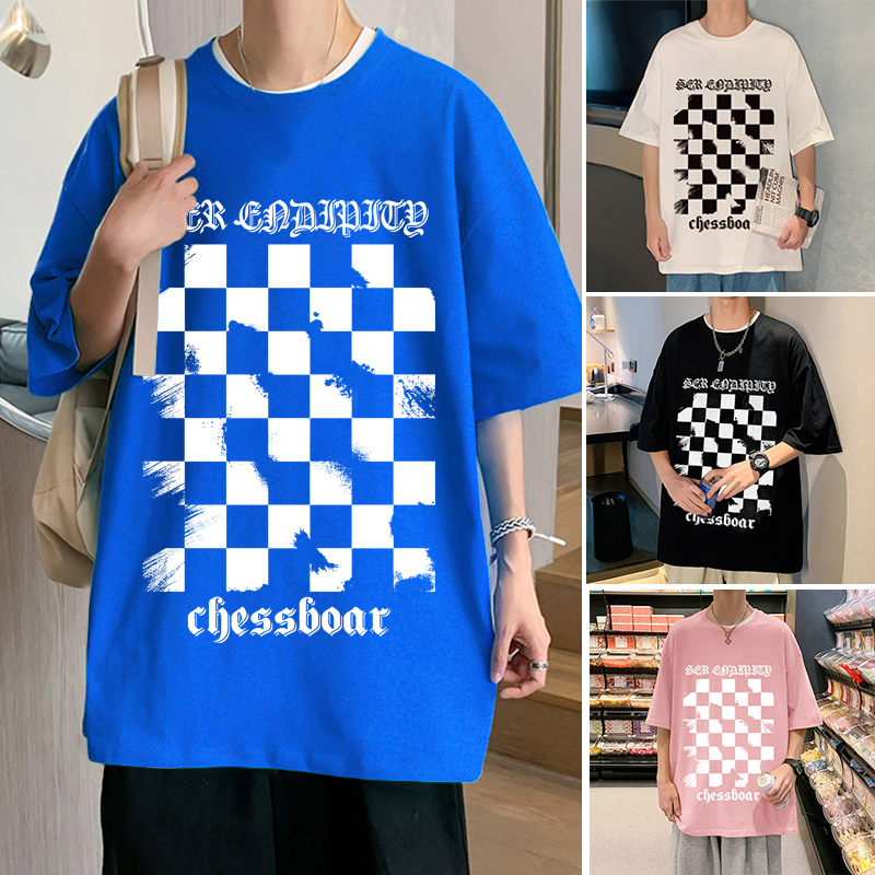 เสื้อยืดผู้ชายอ้วน M-5XL