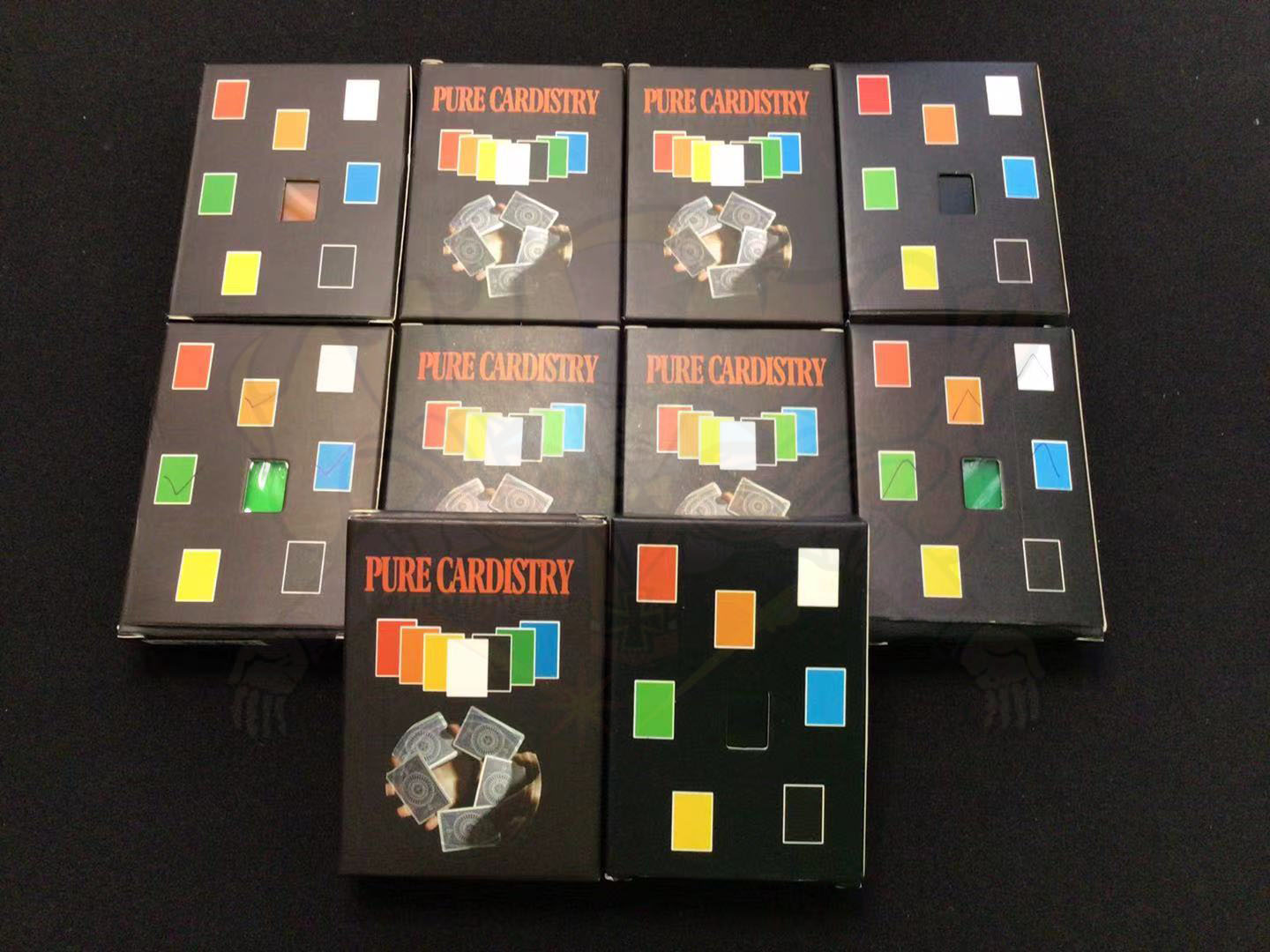 อุปกรณ์เสริมมายากล แผ่นพลาสติก ฝึกตัดไพ่ Trainer Deck (Pure Cardistry)