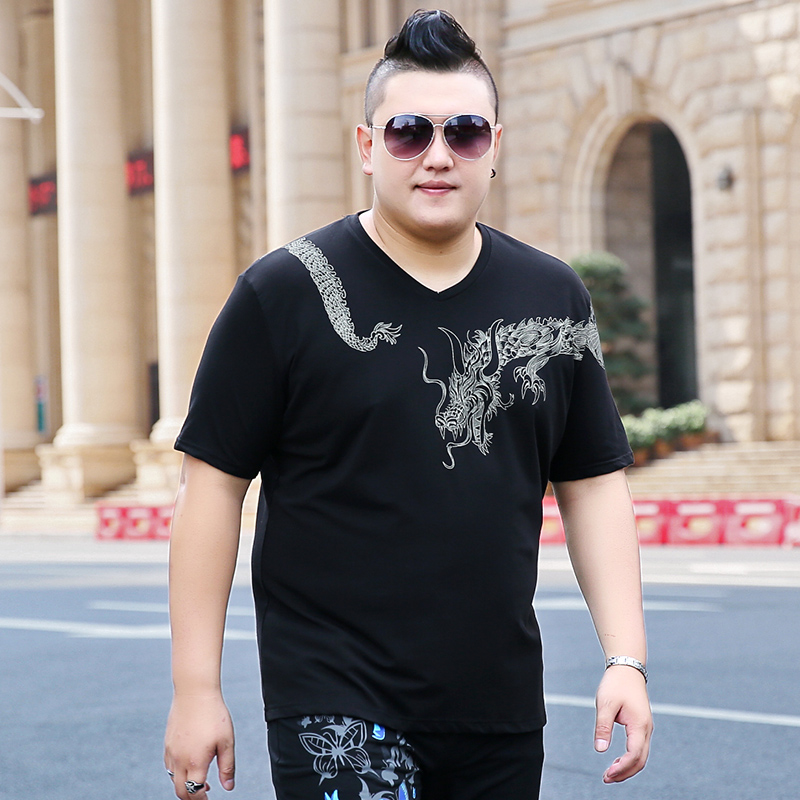 เสื้อยืดผู้ชายอ้วน S-5XL(อกเสื้อ39-51นิ้ว)