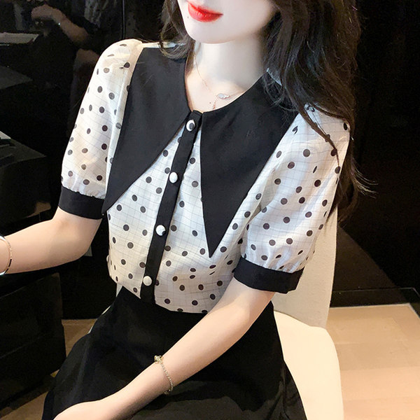เสื้อชีฟองเกาหลี เสื้อชีฟองสวยๆ