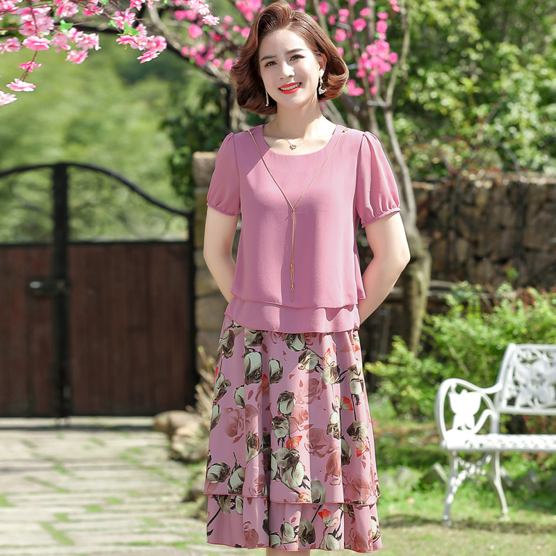 เดรสวัยผู้ใหญ่40-60ปี เดรสคุณแม่ ชุดเดรสทำงานวัยผู้ใหญ่ แบรนด์ MAMA DRESS