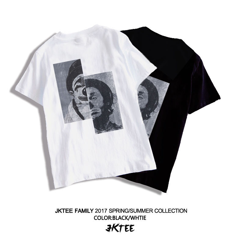 เสื้อยืด Unisex ลายน่ารัก วัดไซส์ตามช่วงน้ำหนักตัว S:40-50/M:50-55/L:55-60/XL:60-65/2XL:65-70กิโลกรัม