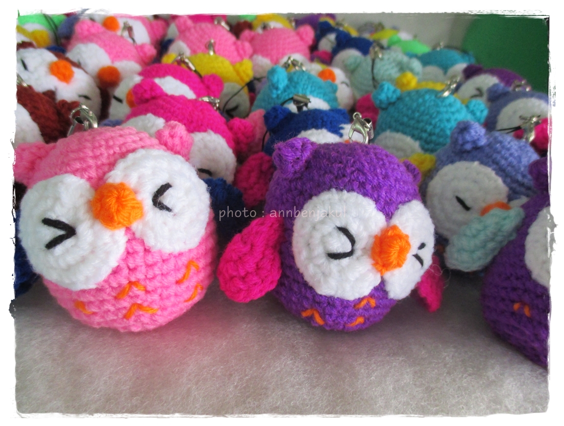 พวงกุญแจนกฮูก