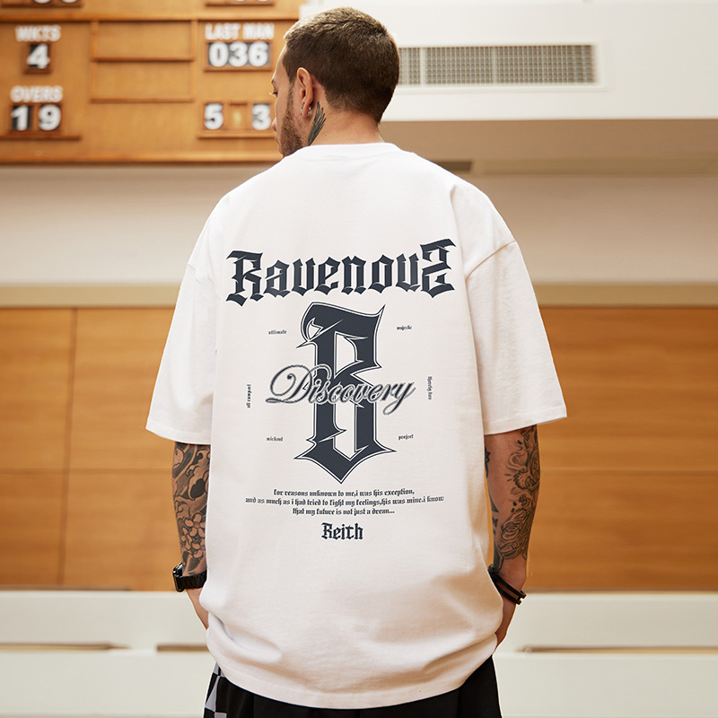 เสื้อยืดผู้ชายอ้วน S-5XL(อกเสื้อ39-51นิ้ว)