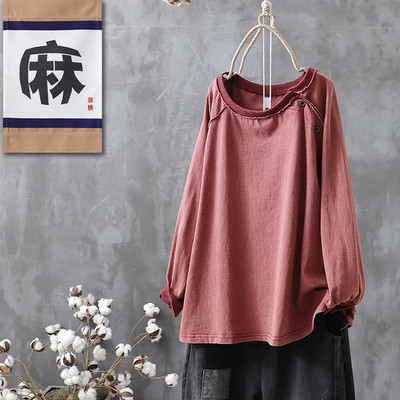 เสื้อเชิ้ตผ้าฝ้ายลินิน ขายเสื้อเชิ้ต ผ้าลินิน เสื้อเชิ้ตผ้าฝ้ายผู้หญิง