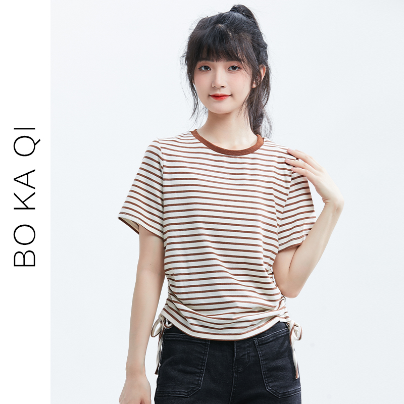 เสื้อผ้าวัยรุ่นเกาหลี เสื้อยืดวัยรุ่นผู้หญิง มีขนาด S M L XL