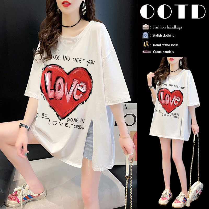 เสื้อยืดคนอ้วนแบบโอเวอร์ไซส์แบบ ulzzang fashion สนใจทักแชท