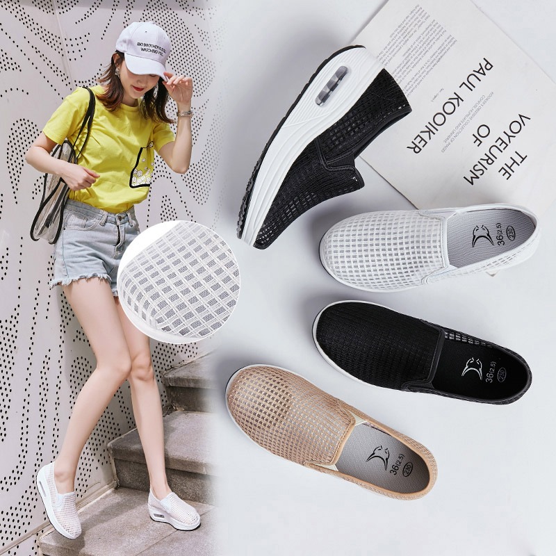 รองเท้าผ้าใบ รองเท้าลำลอง รองเท้าผ้าใบลำลอง รองเท้าแฟชั่นแบบสวม Slipper Shop
