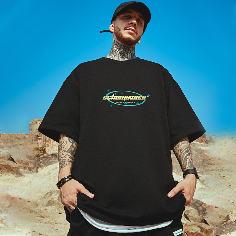 เสื้อยืดผู้ชายอ้วน S-5XL(อกเสื้อ39-51นิ้ว)