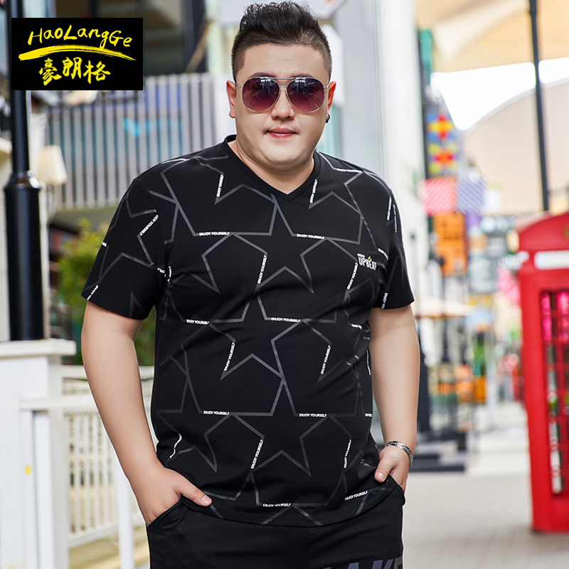 เสื้อยืดผู้ชายอ้วน S-5XL(อกเสื้อ39-51นิ้ว)