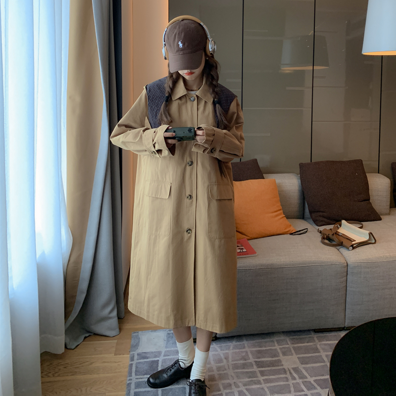 เสื้อโค้ท เสื้อโค้ทกันหนาว เสื้อโค้ทใส่เที่ยวต่างประเทศ ยี่ห้อ: Qianziqian