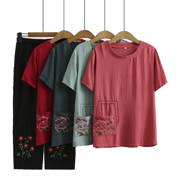 เสื้อลินินสไตล์ผู้ใหญ่ เสื้อคุณแม่ เสื้อผู้ใหญ่ แบรนด์ LININ