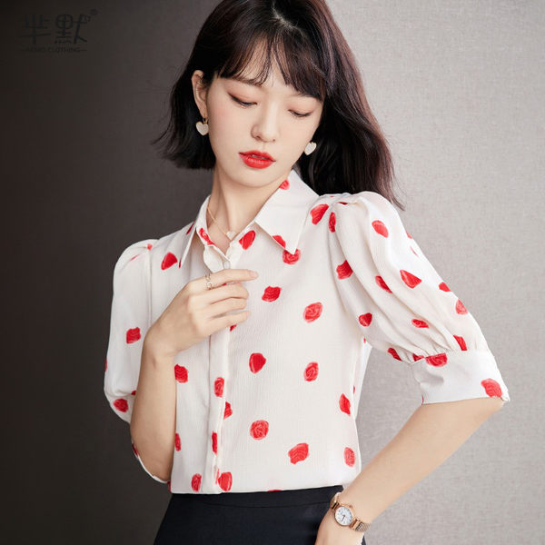 เสื้อชีฟองเกาหลี เสื้อชีฟองสวยๆ