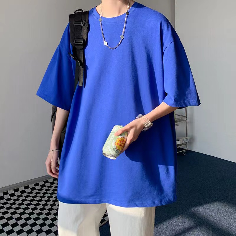 เสื้อยืดผู้ชายอ้วน S-5XL(อกเสื้อ39-51นิ้ว)