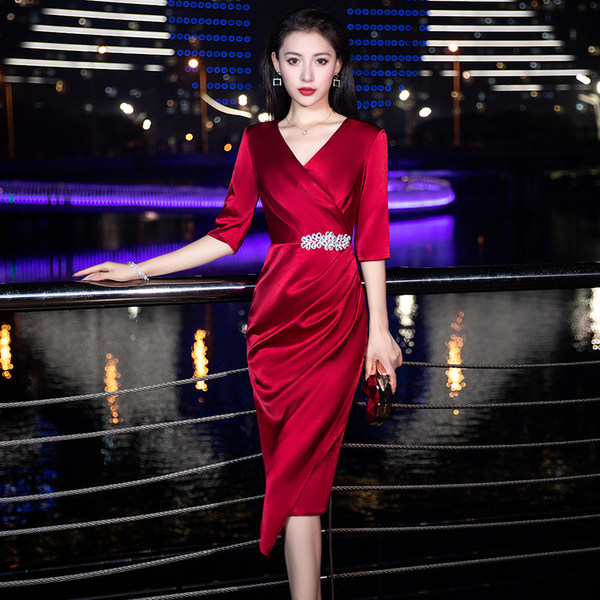 ชุดราตรี ชุดออกงาน ดีไซน์หรู แบรนด์ Angel