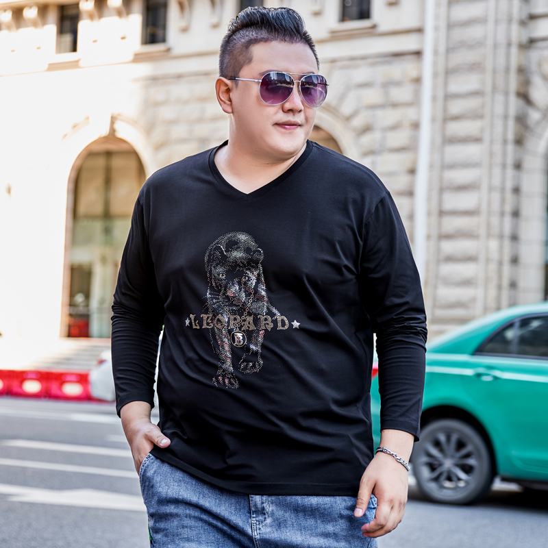 เสื้อยืดผู้ชายอ้วน S-5XL(อกเสื้อ39-51นิ้ว)
