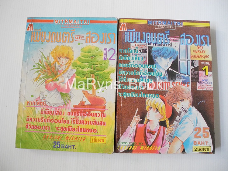 เพียงดนตรีและสองเรา 2 เล่มจบ / Akaishi Michiyo