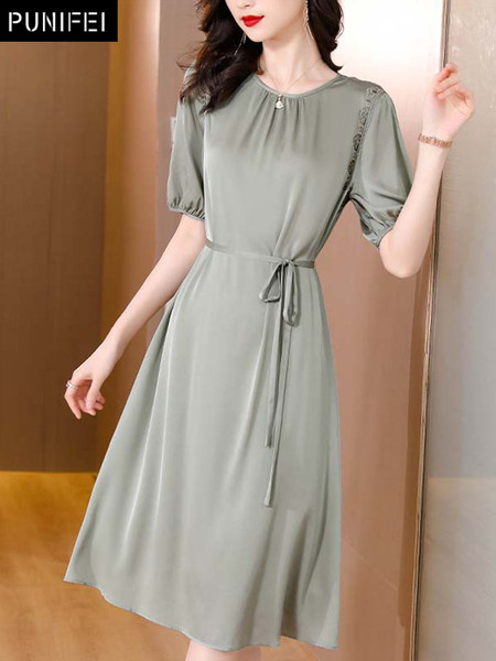 เดรสวัยผู้ใหญ่40-60ปี เดรสคุณแม่ ชุดเดรสทำงานวัยผู้ใหญ่ แบรนด์ MAMA DRESS