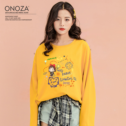 เสื้อยืดแขนยาวแฟชั่น เสื้อยืด T-shirt แขนยาว