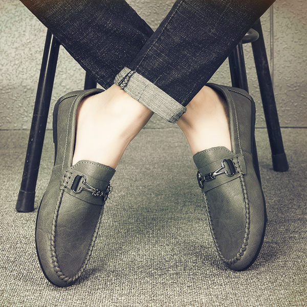 รองเท้าหนังผู้ชาย มีไซส์39-44 รองเท้าโลฟเฟอร์ชาย Slip-On Shoes