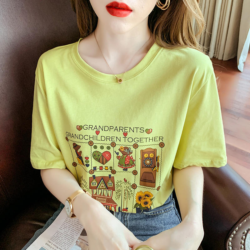 เสื้อยืดวัยรุ่น ลายน่ารัก