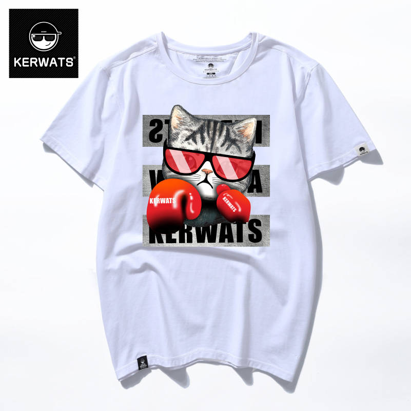 เสื้อยืดผู้ชายอ้วน S-6XL น้ำหนักผู้สวม 50-135 กิโลกรัม