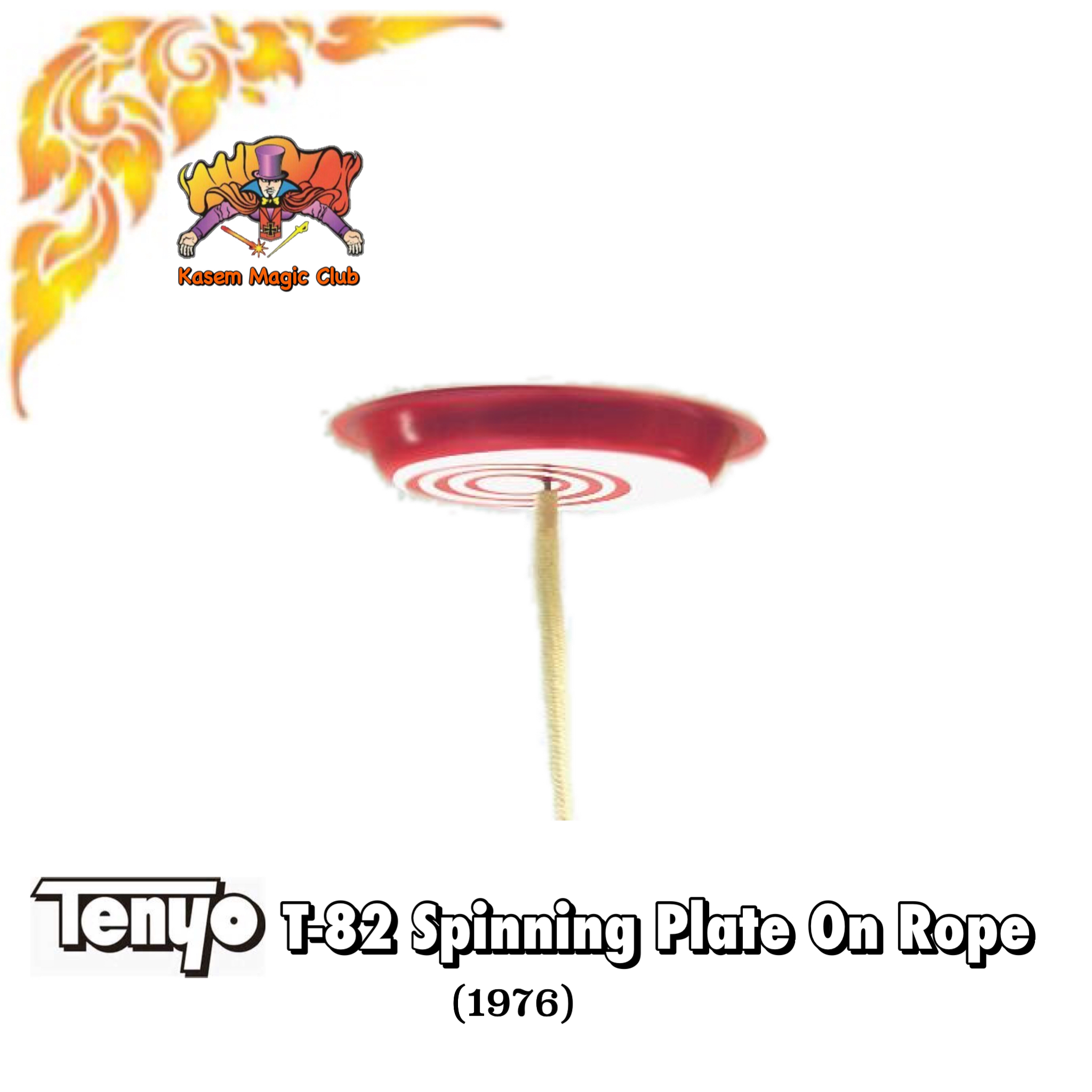 T-82 Spinning Plate On The Rope by TAKESHI HORI, 1976