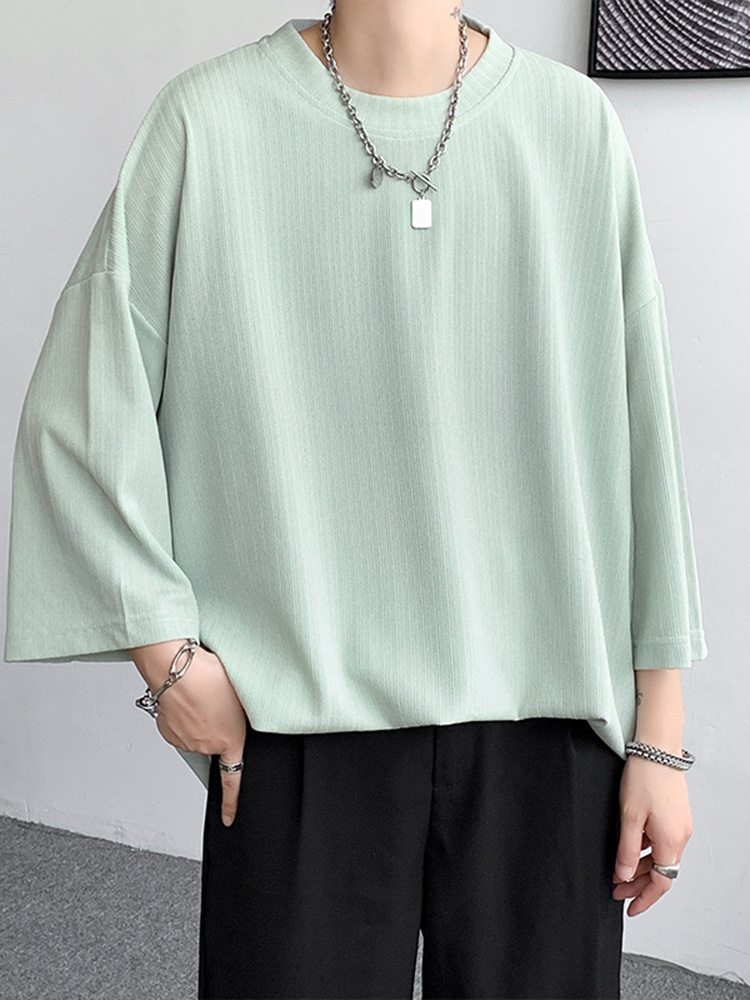 เสื้อยืดผู้ชายอ้วน S-5XL(อกเสื้อ39-51นิ้ว)