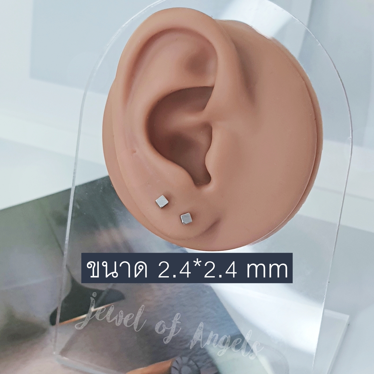 ต่างหูเงินแท้ S925 รุ่น Variety ต่างหูสตั๊ด stud มินิมอล ตุ้มหูเงินแท้ทั้งชิ้น Silver925