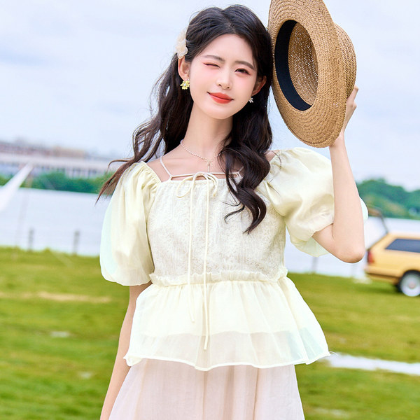 เสื้อชีฟองเกาหลี เสื้อชีฟองสวยๆ