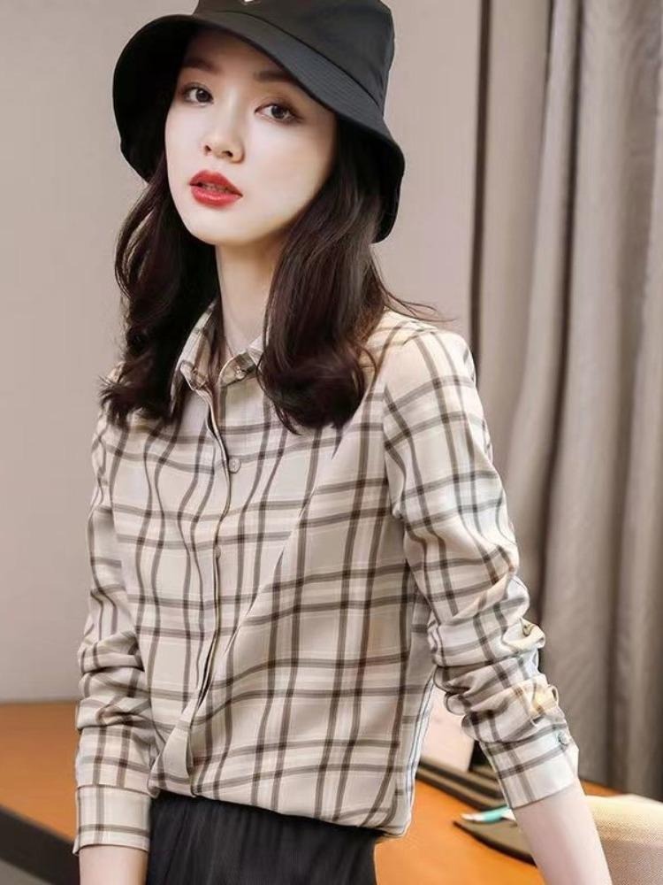 เสื้อเชิ้ต ลายสก็อต สวยๆแบบชิคๆและ แบบลายแนว สาวคาวเกิร์ล