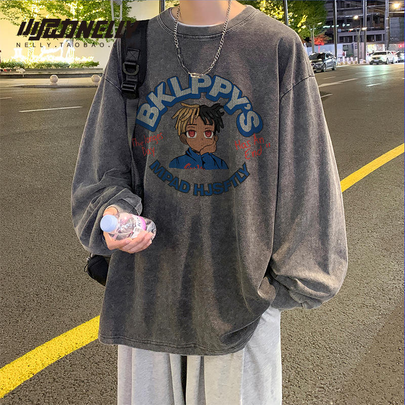 เสื้อยืดคอกลม ผู้ชาย เสื้อยืดผู้ชายเกาหลี เสื้อยืดเกาหลี แบรนด์ NELLY