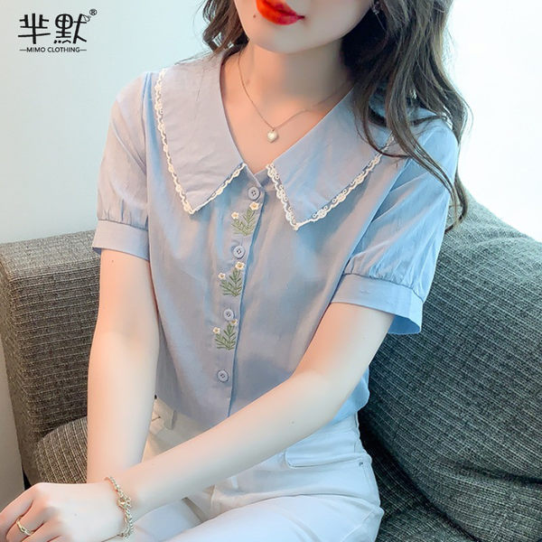 เสื้อชีฟองเกาหลี เสื้อชีฟองสวยๆ