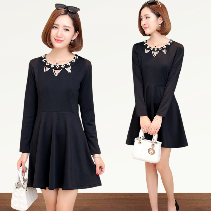ðĪ Dress4717 āđāļāļĢāļŠāļŠāļĩāļāļģāļŠāļēāļ§āļāļ§āļāļĢāļāļāļāļ 40-46" āļāļĩāđāļāļĨāļĄāļļāļāđāļāļāļĢ āđāļāļāļĒāļēāļ§ āļāļēāļāļāļĢāļĩāđāļĄāļĩāļĒāļĄ āļāđāļēāļĒāļ·āļāļŦāļĒāļļāđāļāđāļŠāđāļŠāļāļēāļĒ