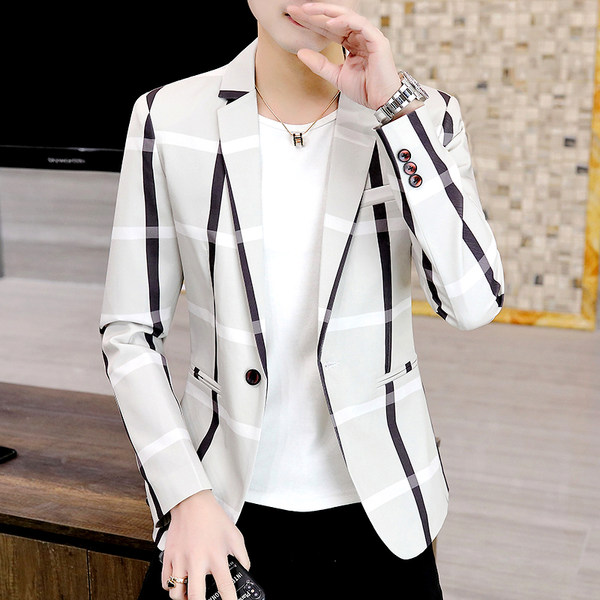 สูท Blazers ผู้ชาย เสื้อคลุมสไตล์สูท สำหรับผู้ชาย