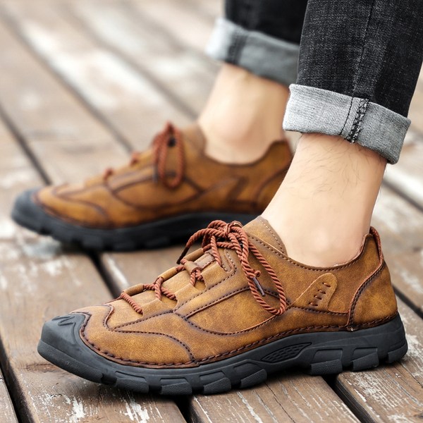 รองเท้าหนังผู้ชาย มีไซส์39-44 รองเท้าโลฟเฟอร์ชาย Slip-On Shoes