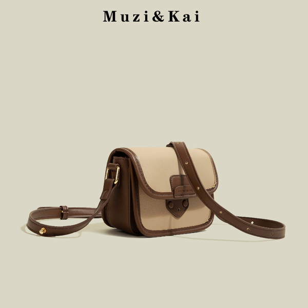 กระเป๋าสะพายข้างผู้หญิง กระเป๋าสะพายสไตล์เกาหลี By Muzi&Kai