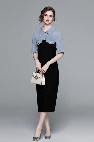 ชุดเดรสยาวสวยๆ ชุดเดรสยาวใส่สบาย ใส่ทำงาน