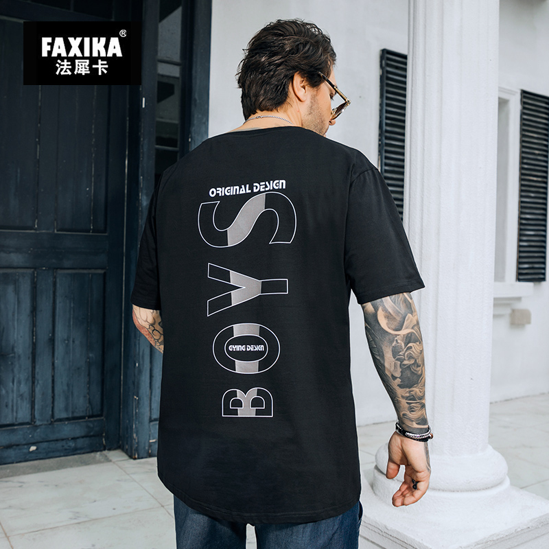 เสื้อยืดผู้ชายอ้วน S-5XL(อกเสื้อ39-51นิ้ว)