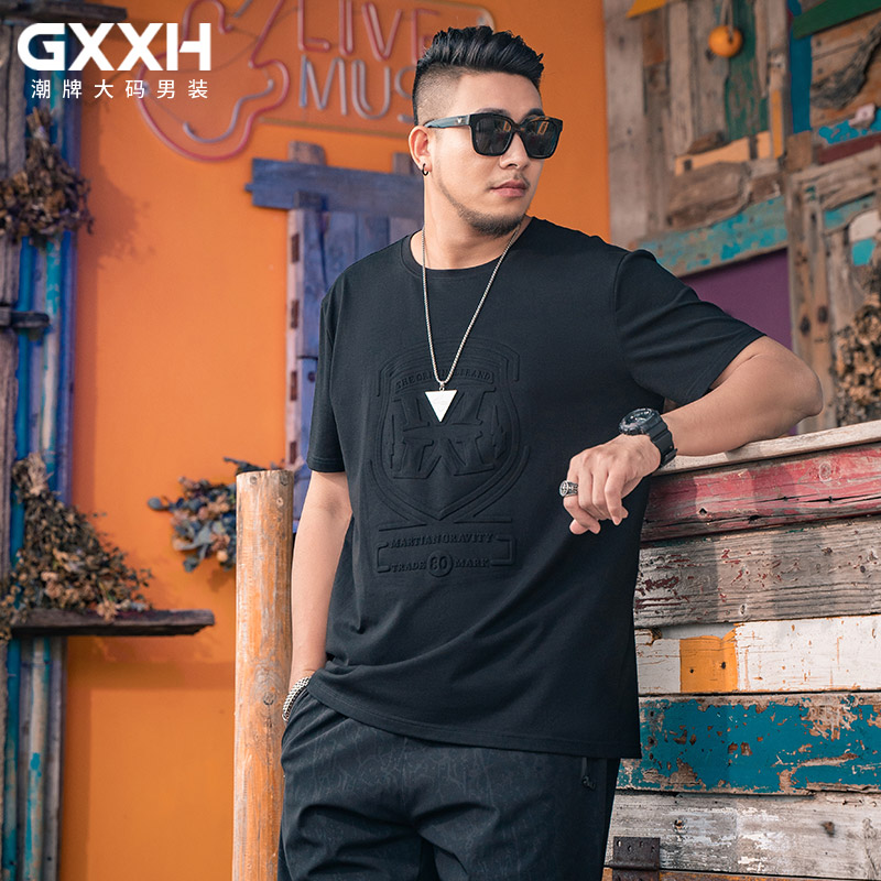 เสื้อยืดผู้ชายอ้วน S-5XL(อกเสื้อ39-51นิ้ว)