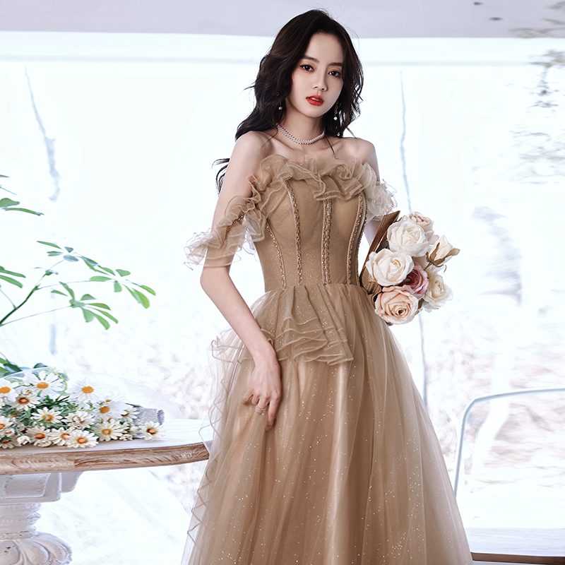 ชุดราตรี ชุดราตรีสวยหรู แบบ ทันสมัย Evening dress