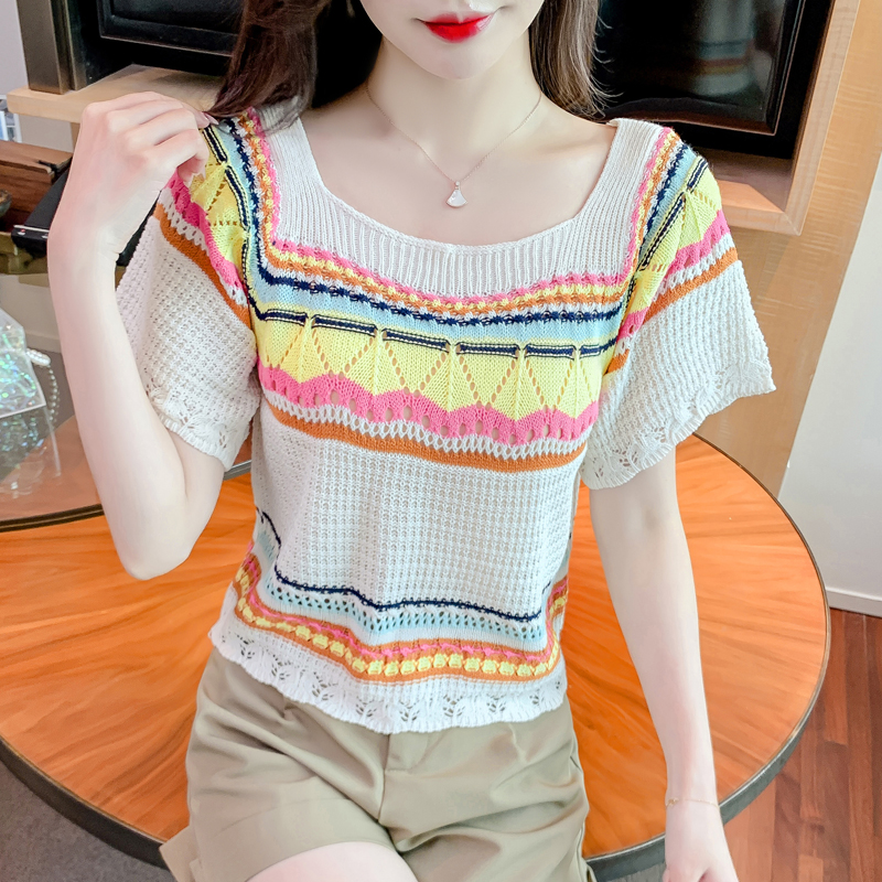 เสื้อผ้าวัยรุ่นเกาหลี เสื้อยืดวัยรุ่นผู้หญิง มีขนาด S M L XL