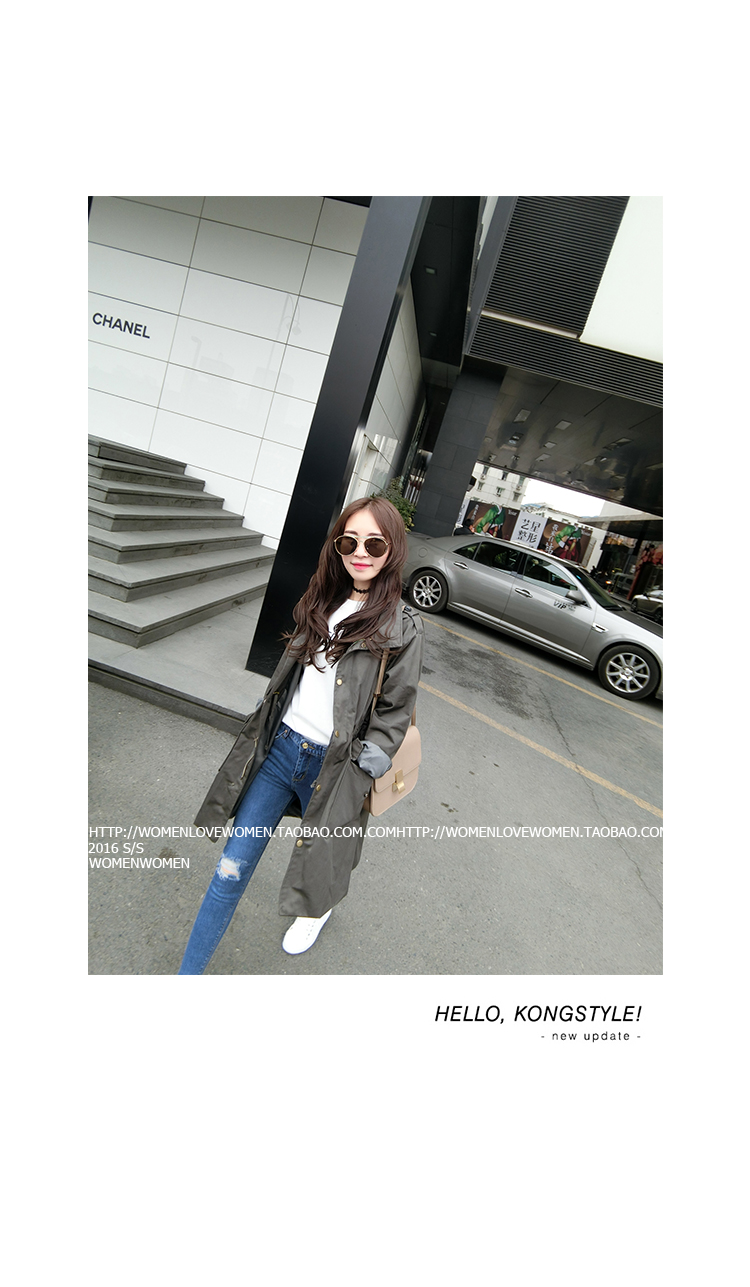 แจ็คเก็ตทรงยาว สไตล์เกาหลี ผ้าในลอนบุซับใน เก๋ไก๋สุดๆ พร้อมส่งจ้า same pic