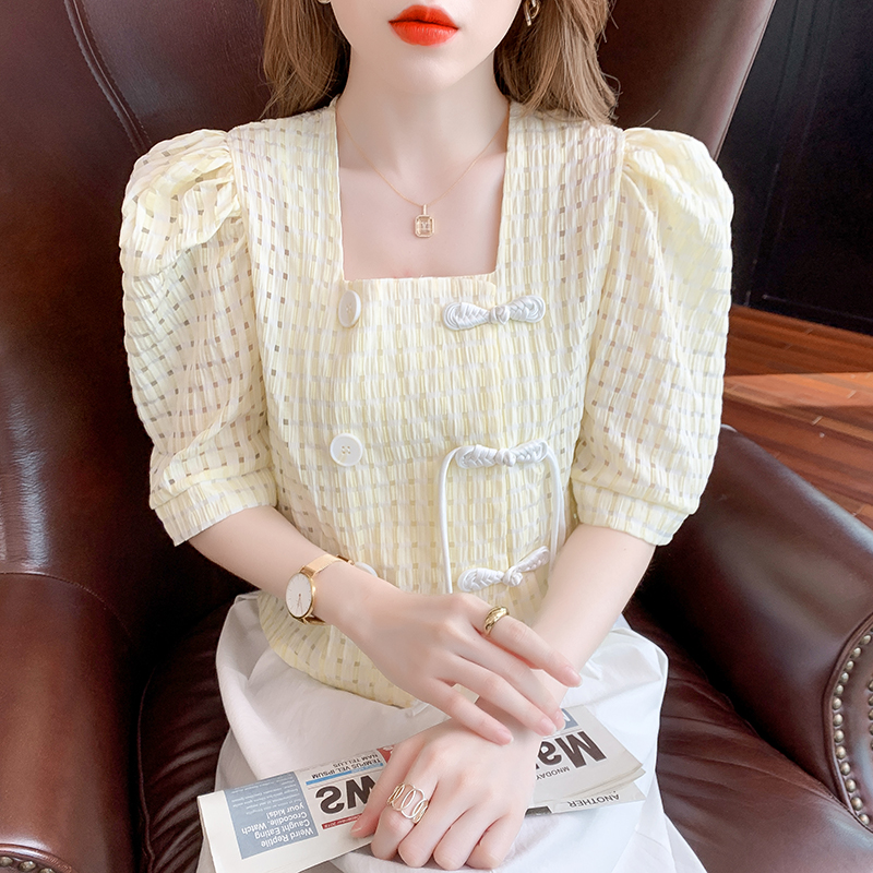 เสื้อเชิ้ตแขนยาววัยรุ่น ลายสวยๆ แบรนด์ YIL AN