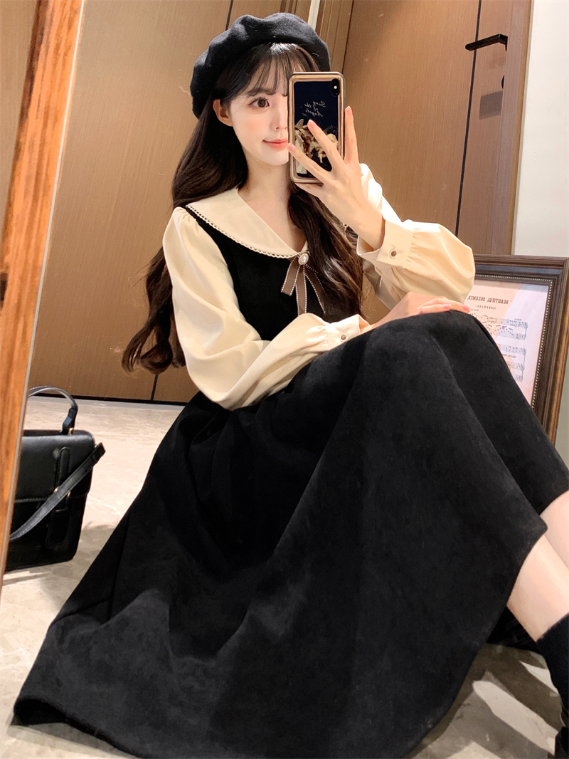 เดรสสาวอวบ มีไซส์ L-4XLอกเสื้อ 38-47 นิ้ว ใส่ได้ทั้งสาวหุ่นดีน่ารักจนถึงสาวอวบพลัสไซส์ จัดส่งฟรี! ทักแชทสั่งซื้อ