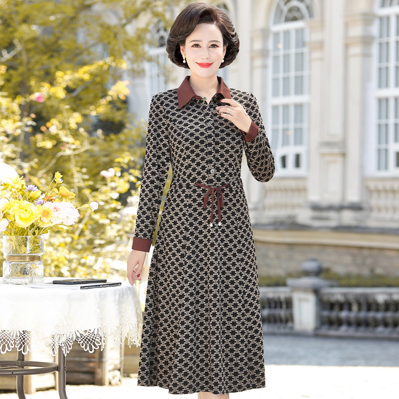 เดรสวัยผู้ใหญ่40-60ปี เดรสคุณแม่ ชุดเดรสทำงานวัยผู้ใหญ่ แบรนด์ MAMA DRESS