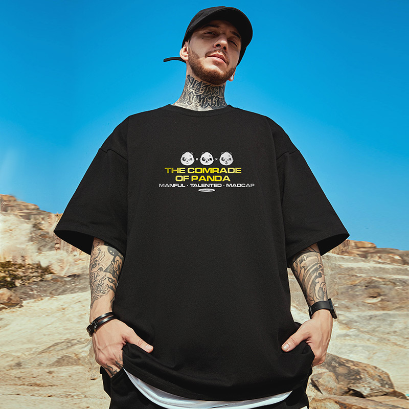 เสื้อยืดผู้ชายอ้วน S-5XL(อกเสื้อ39-51นิ้ว)