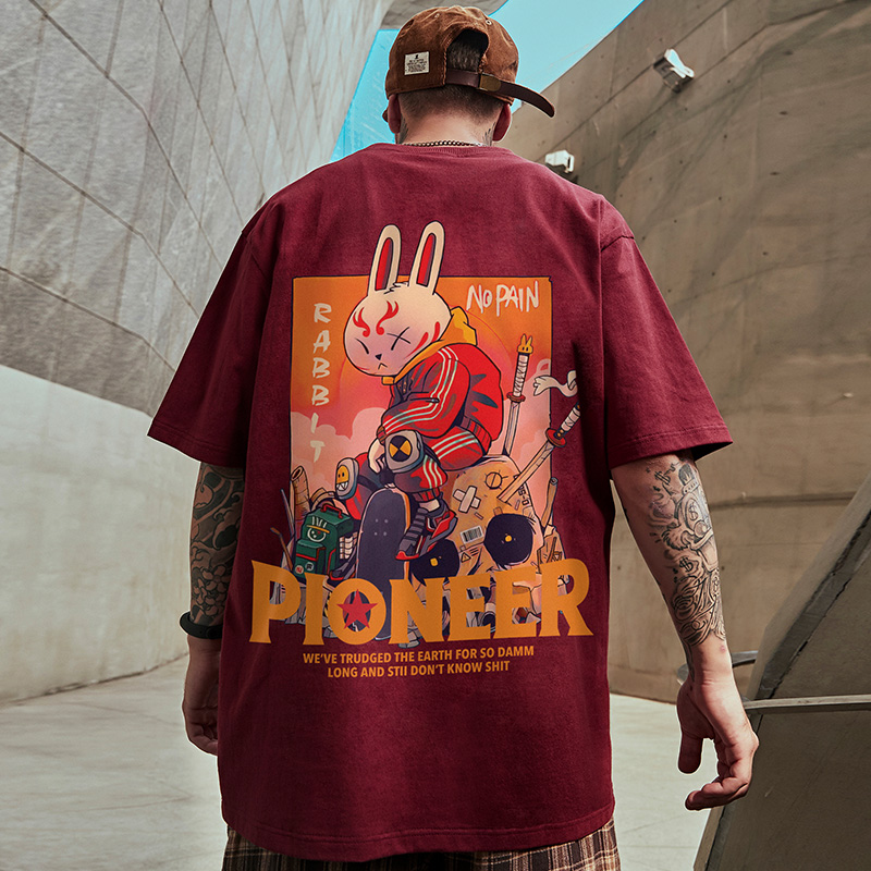 เสื้อยืดผู้ชายอ้วน S-5XL(อกเสื้อ39-51นิ้ว)